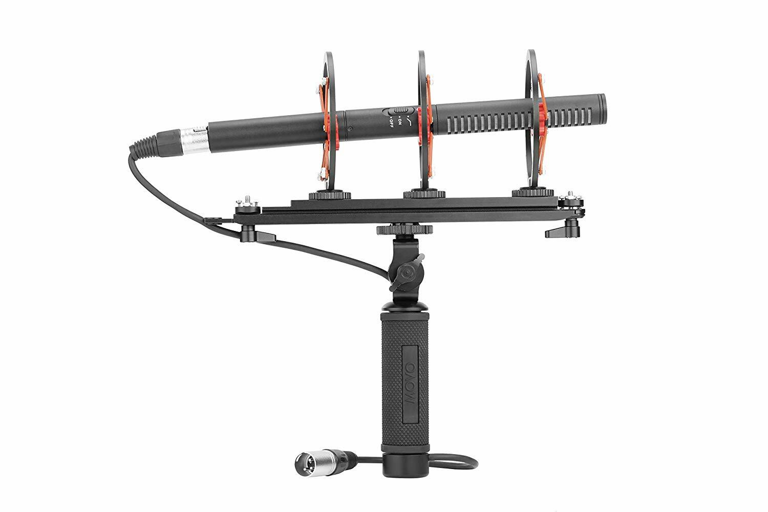 Movo BWS1000 Blimp Wind & Vibration Protection System for Shotgun Microphones