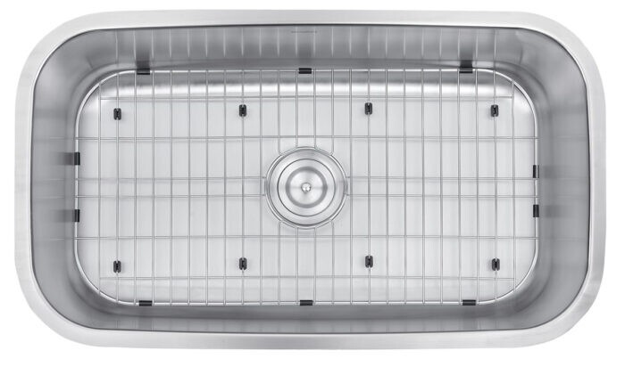 Ruvati 32-inch Undermount 16 Gauge Single Bowl Kitchen Sink- RVM4200