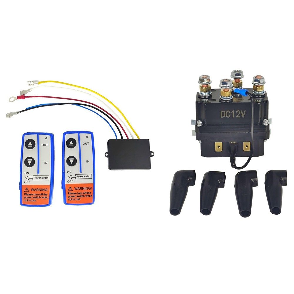 12V 3000-5000lbs Winch Control Box Solenoid Remote Switch Controller ATV UTV 4x4