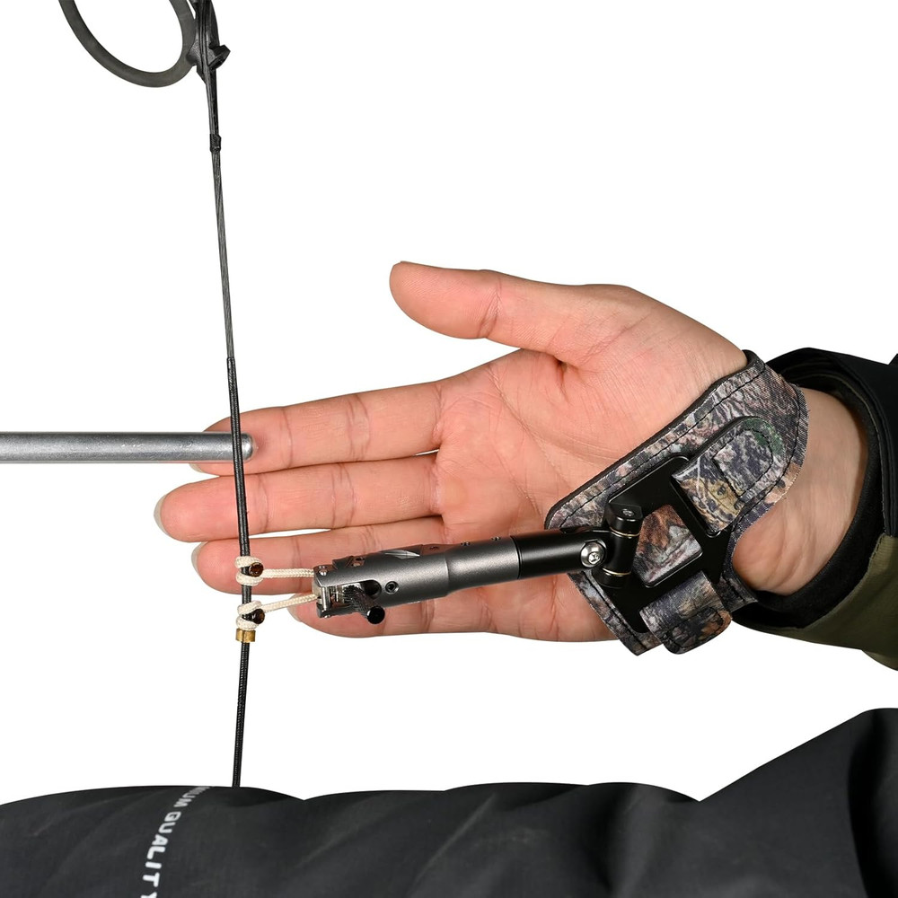 Archery 360° Adjustable Compound Bow Release Aid - Professional Thumb Trigger Wr