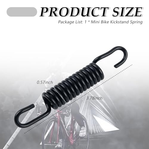 Mini Bike Kickstand Spring,Heavy Duty Side Kickstand Spring Replacement for