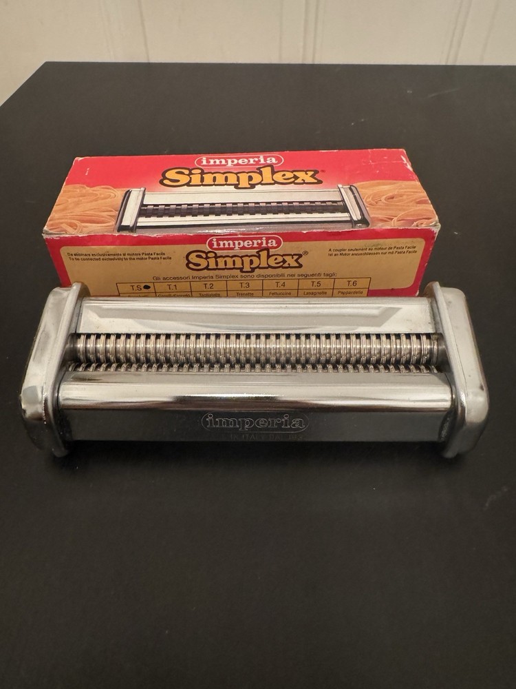 Imperia Simplex Pasta Machine Attachment T.S Spaghetti