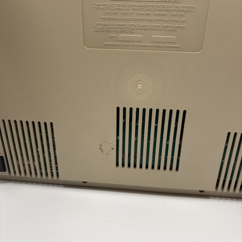 Texas Instruments Computer 99/4A, Untested, W/ Power Adapter & Car Wars, Othello