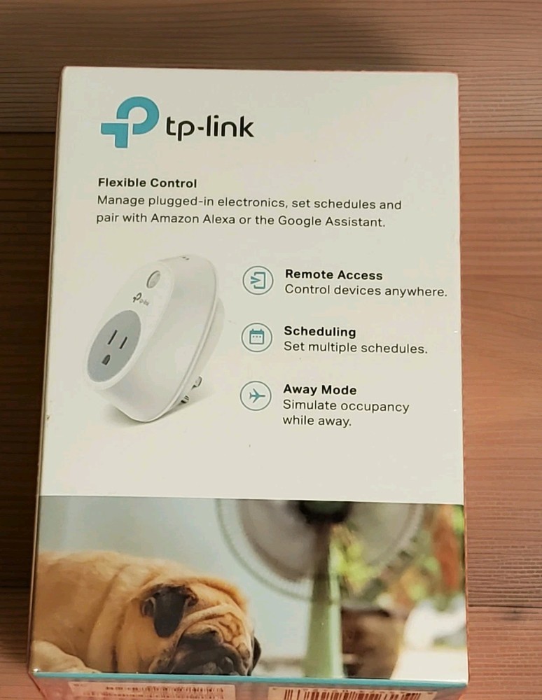 TP-Link ~ Smart Wi-Fi Plug ~ W/Google Assistant & Amazon Alexa ~ HS100