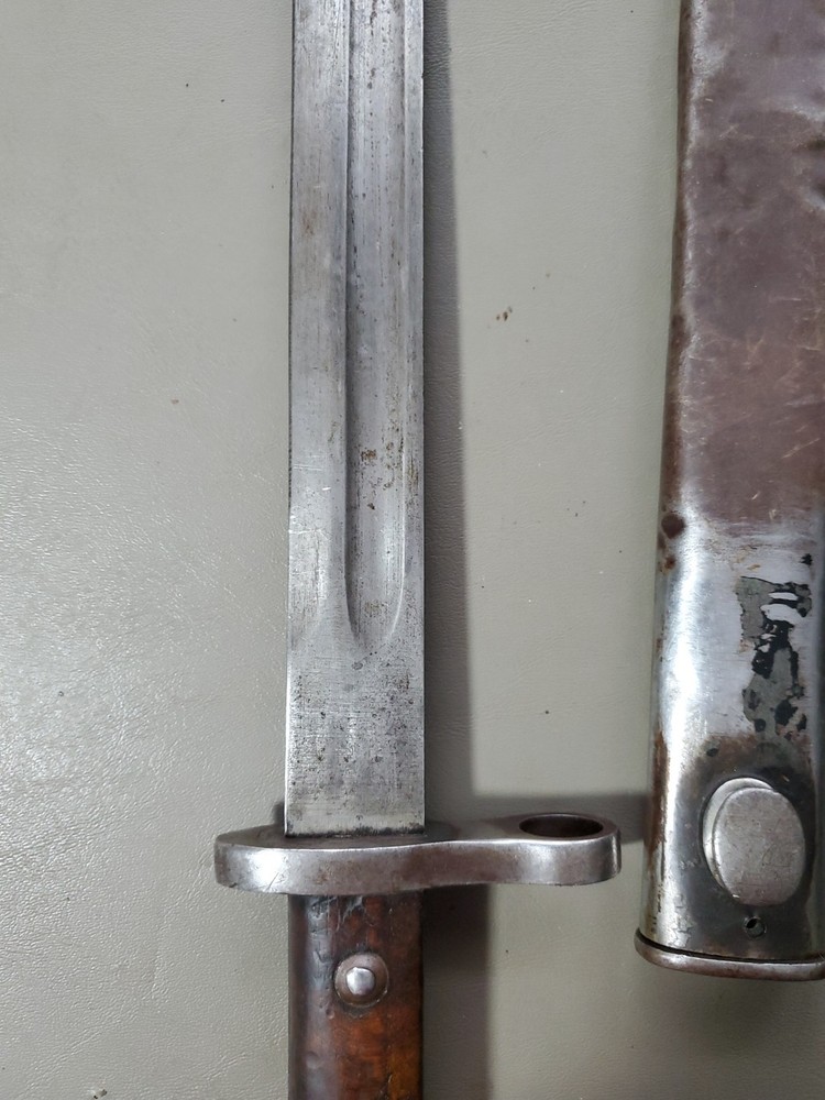 REAL Turkish Mauser Bayonet & Scabbard
