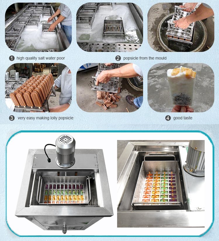 Kolice Commercial Single Mold set ice pop Machine,ice popsicles Making Machine