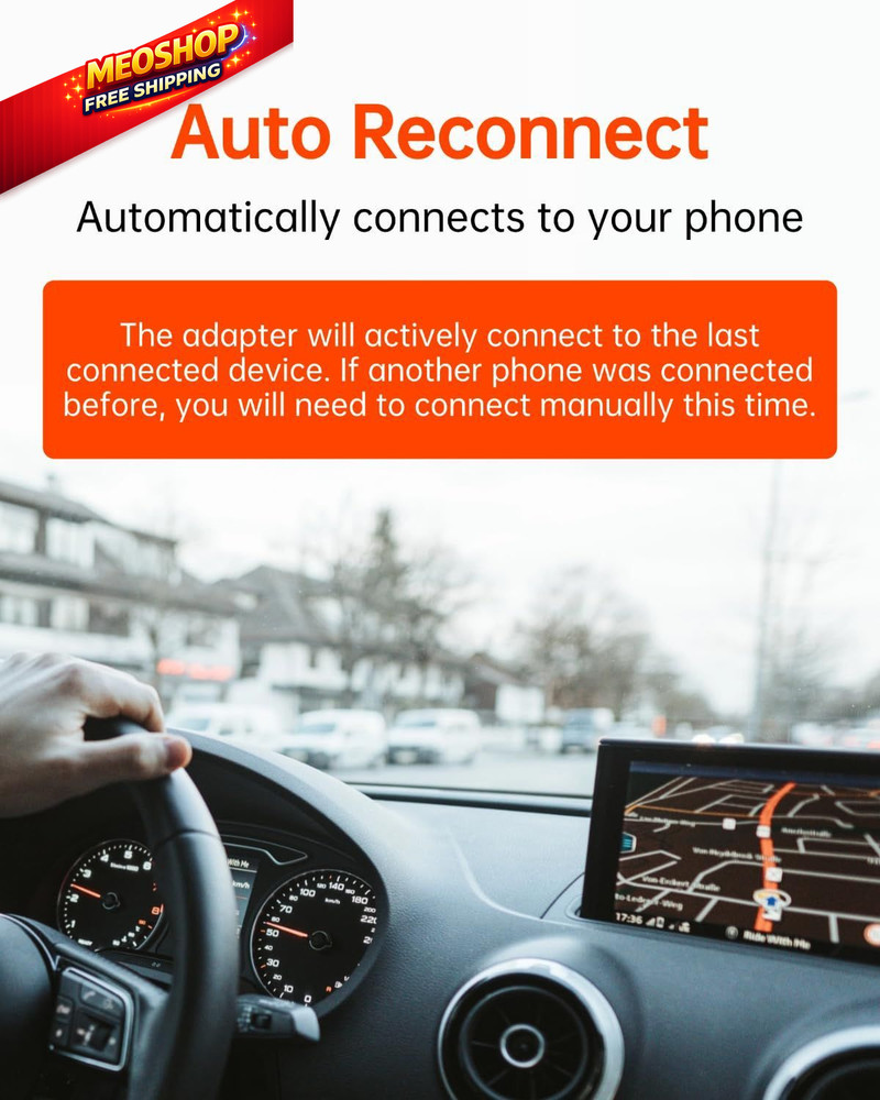 Gitank USB Bluetooth 5.3 Car Adapter Compatible for Small, Black