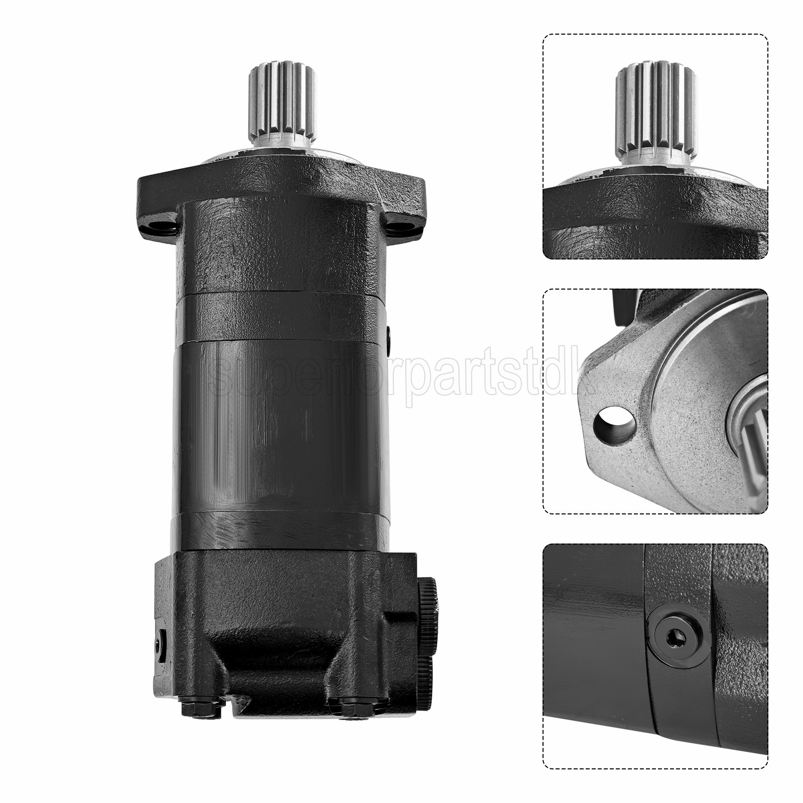 Hydraulic Motor 151F2340 For White Eaton Char-Lynn OMS400 350 470 Broom Sweeper