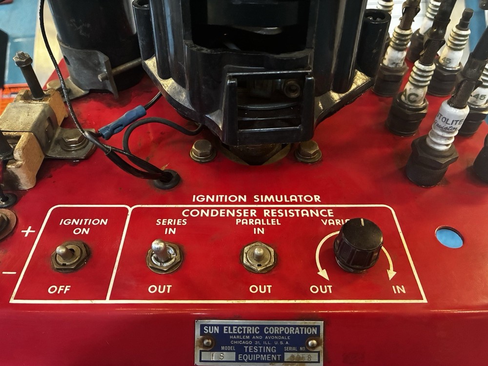 Sun Ignition System Simulator Distributer Tester Sun Distributer Simulator