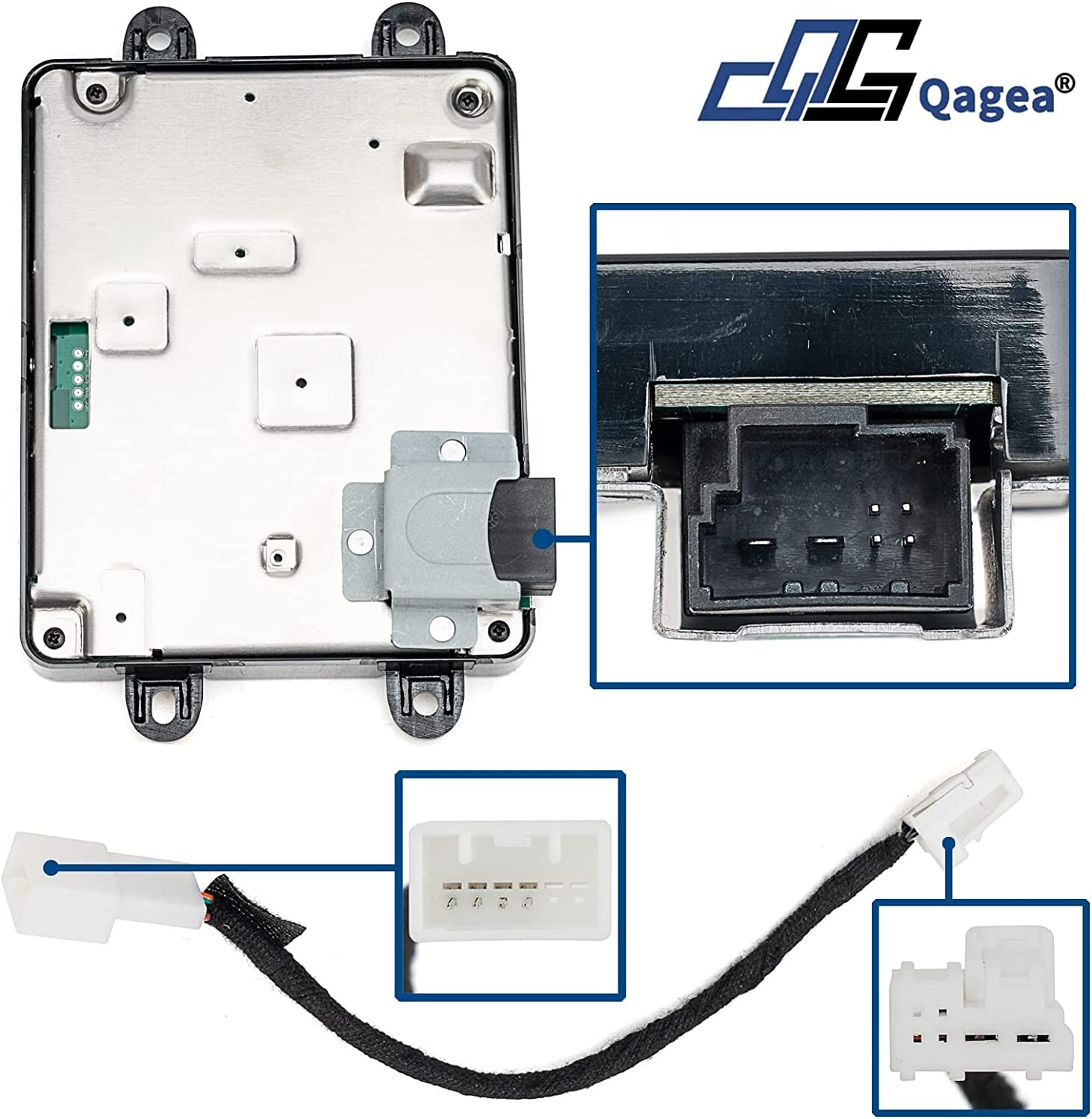 Center Console Wireless Charging Module with Connector Harness 13521066
