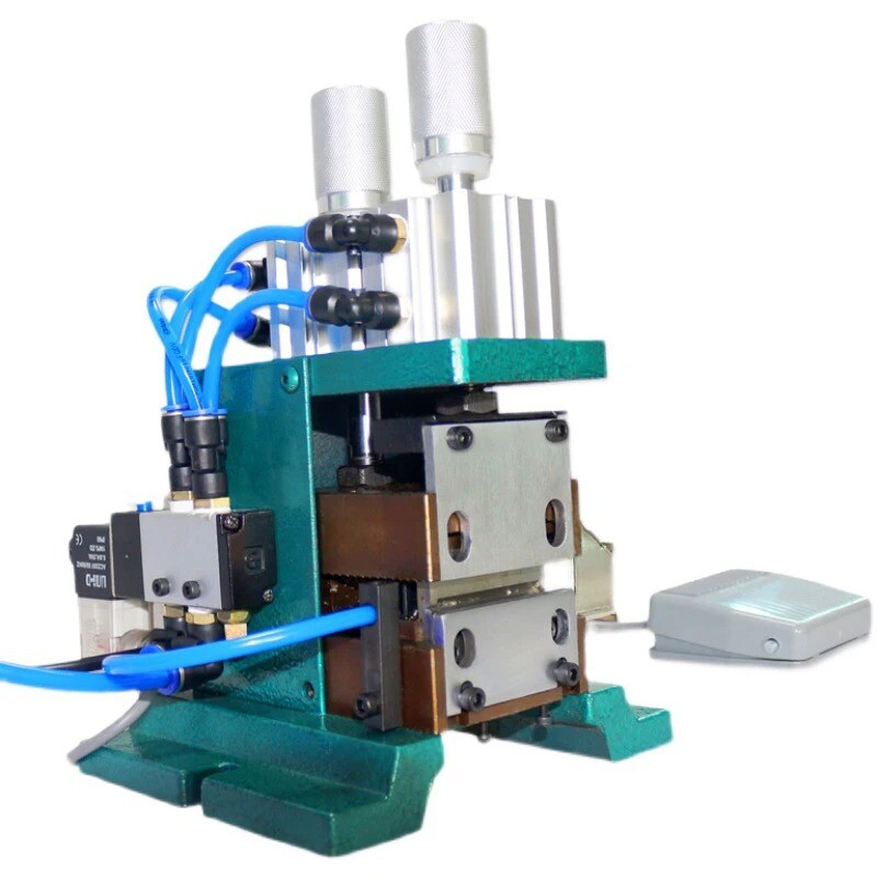 3F Pneumatic Vertical Sheathed Wire Stripping and Cable Cutting Machine