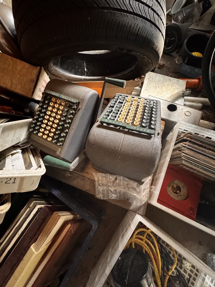 vintage adding machines