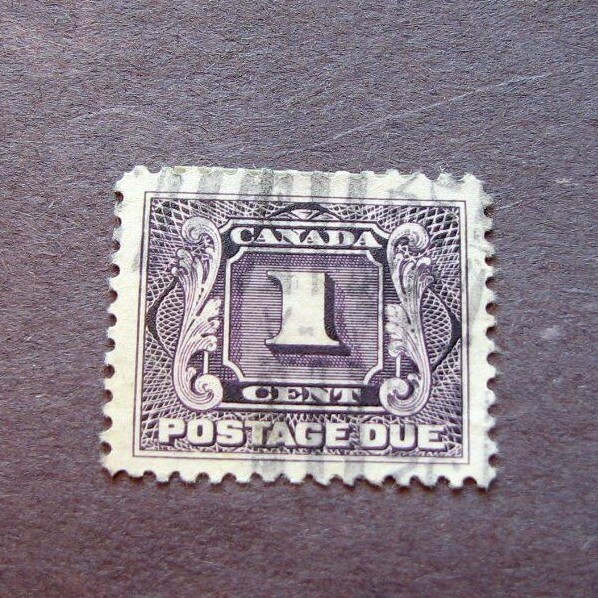 Canada Scott# J6 Postage Due 1906-28 P4