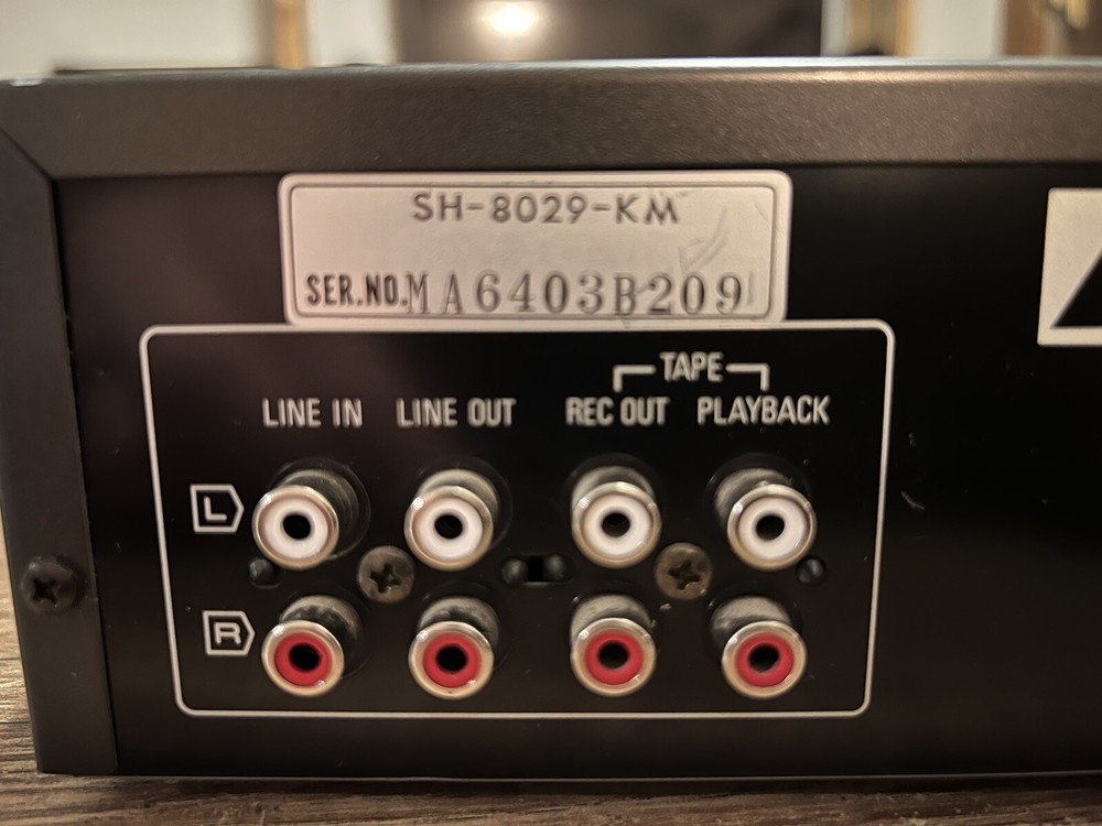Technics SH-8029 Stereo Graphic Equalizer Spectrum Analyzer