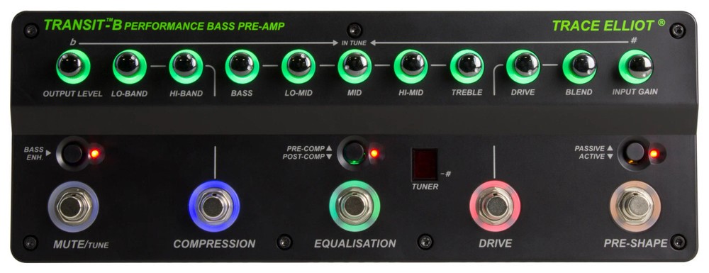Trace Elliot Transit-B Performance Bass Pre-Amp