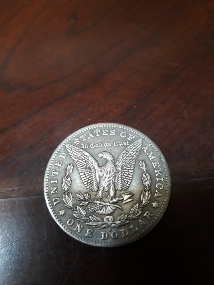 Fantasy sexy Morgan dollar coin
