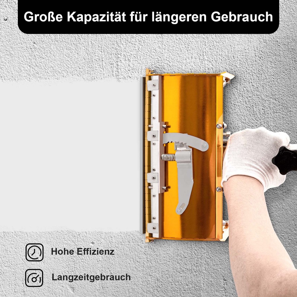 Drywall Flat Finishing Box Tool Scraping 30° Head Angle Adjustable Taping ToolUS