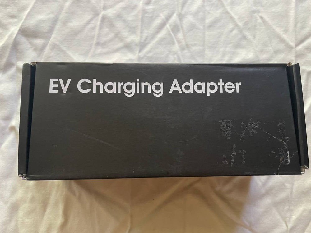 Power Talk Tesla to J1772 Charging Adapter - Open Box - missing Carrying Pouch