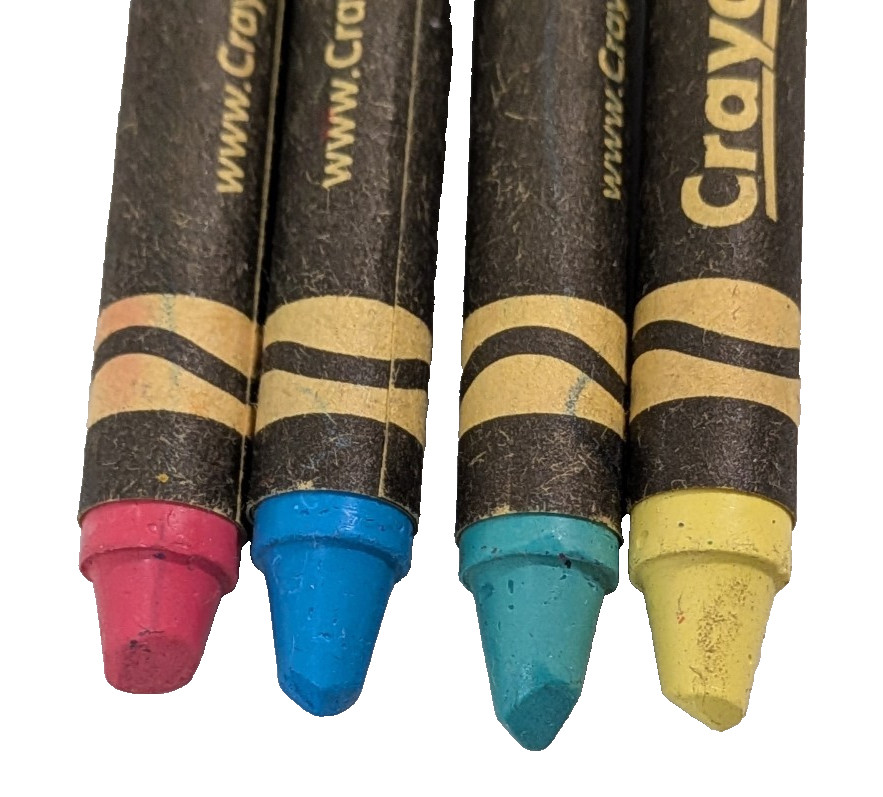 4 Retired Crayola Crayons Gel FX Effects