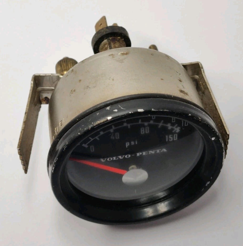 VOLVO PENTA VDO Oil Pressure Gauge 150 PSI 352 271/6/2 12V Boat Parts Massefrei