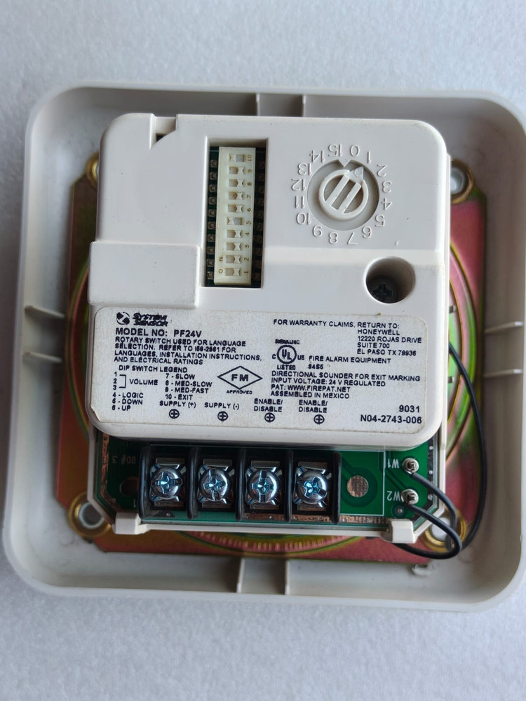 System Sensor ExitPoint PF24V