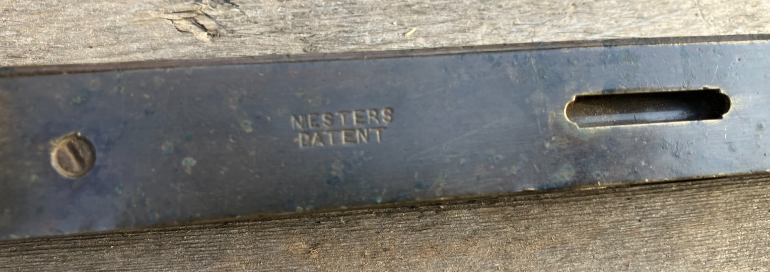 Nesters Patent 1867 Clapboard Gauge