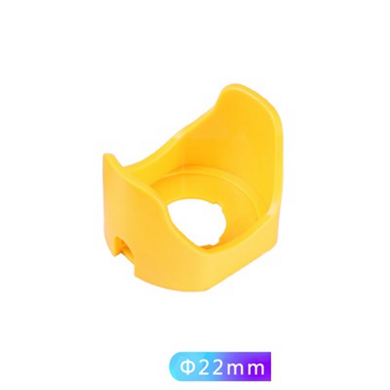 5Pcs 22mm Push Button Switch Accessories Emergency Stop Button Protective Cover