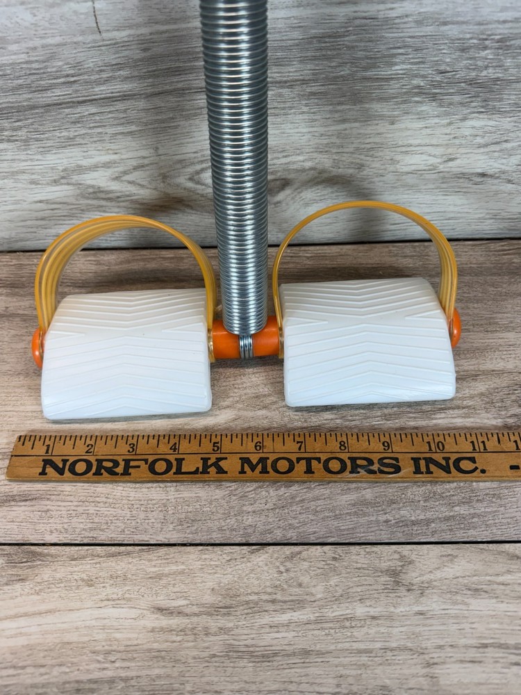 Vintage Rowing Exerciser Pull-up Spring Action Row 1980s Ab Workout & Manual