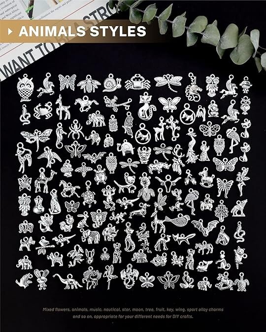 300 PCS Wholesale Bulk Lot Jewelry Making Charms Mixed Smooth Tibetan Silver NEW