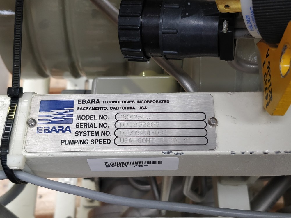 Ebara 80x25-U Dry Vacuum Pump