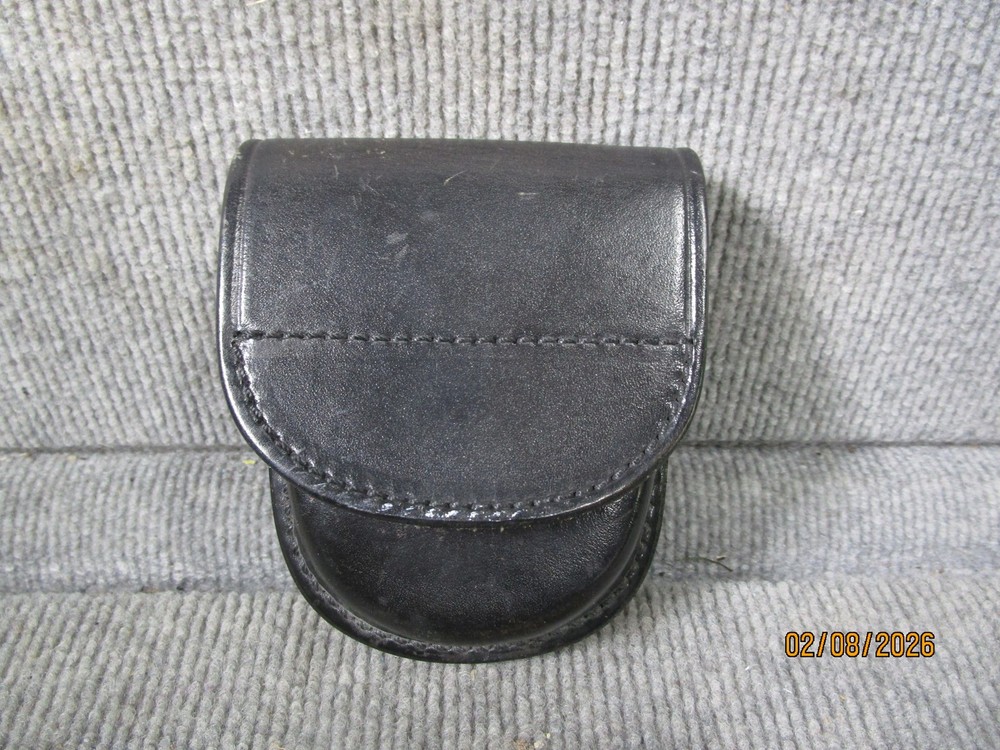 Don Hume Leather Handcuff Case C304