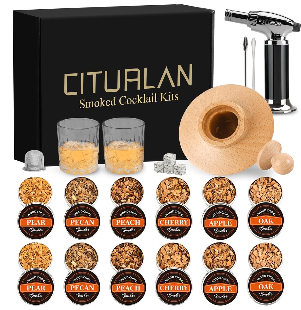 23Pcs Whiskey Smoker Kit Kit-23Pcs, Kit-23pcs