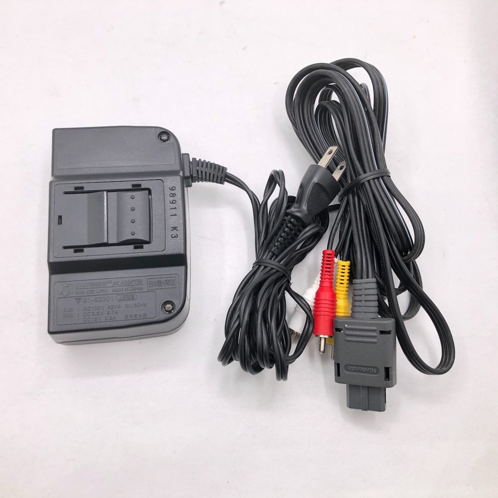 Nintendo 64 Console Gold 2 Controller Bundle Games N64 Japan Tested