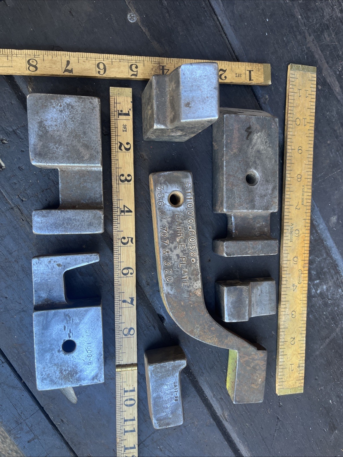 Group Of ST100 Aircraft Bucking Bars Etc