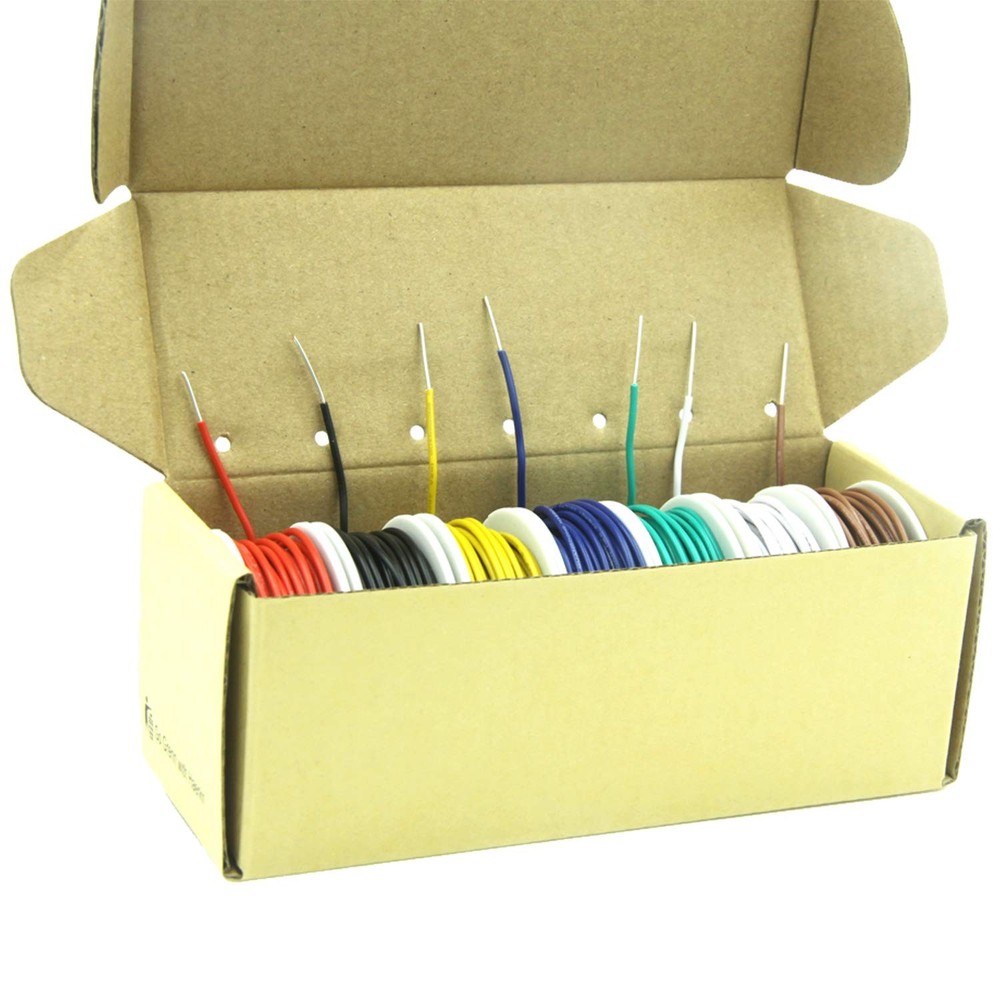 22 awg Solid Wire kit Electrical Cable 7colors 22awg-Solid, 7 Colors
