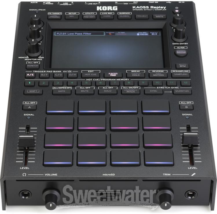 Korg KAOSS Replay Dynamic Effects Processor and Sampler