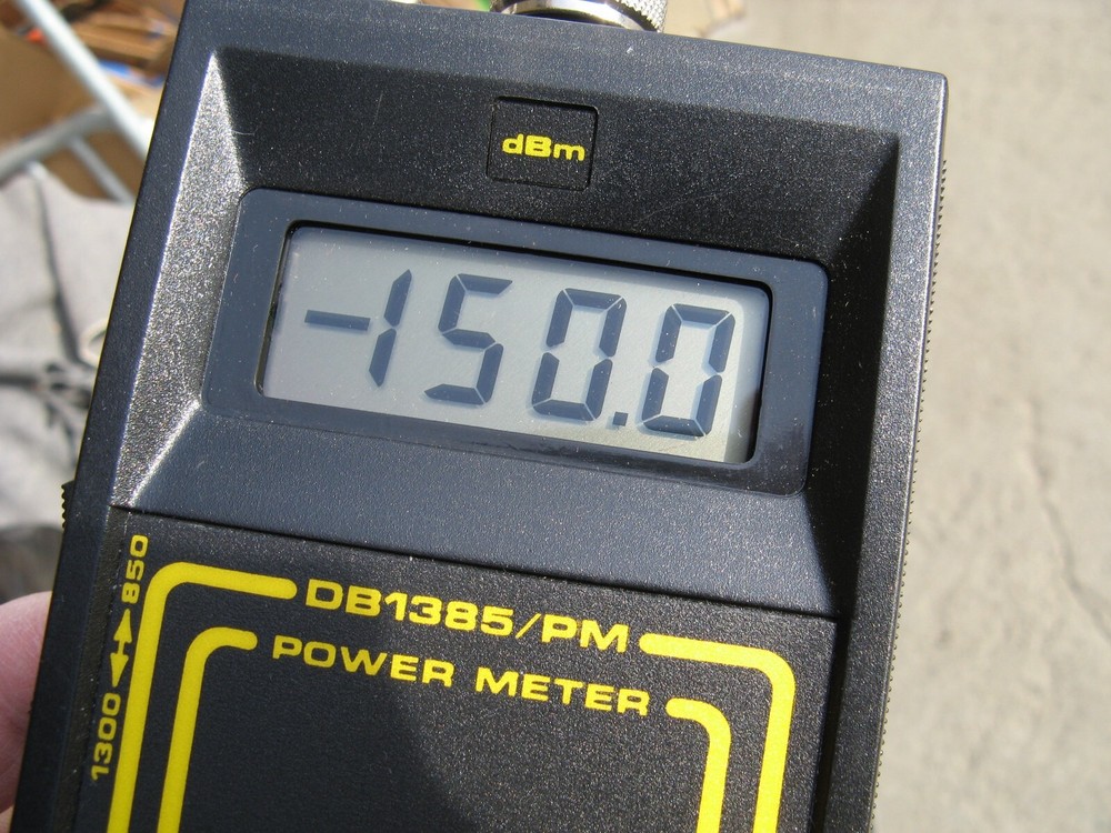 Meson Fiber Optics DB1385 PM Power Meter
