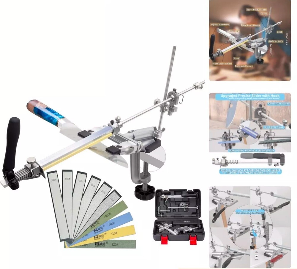 Multi-Functional RX-009 Knife Sharpener - Perfect for All Knife Types & Styles