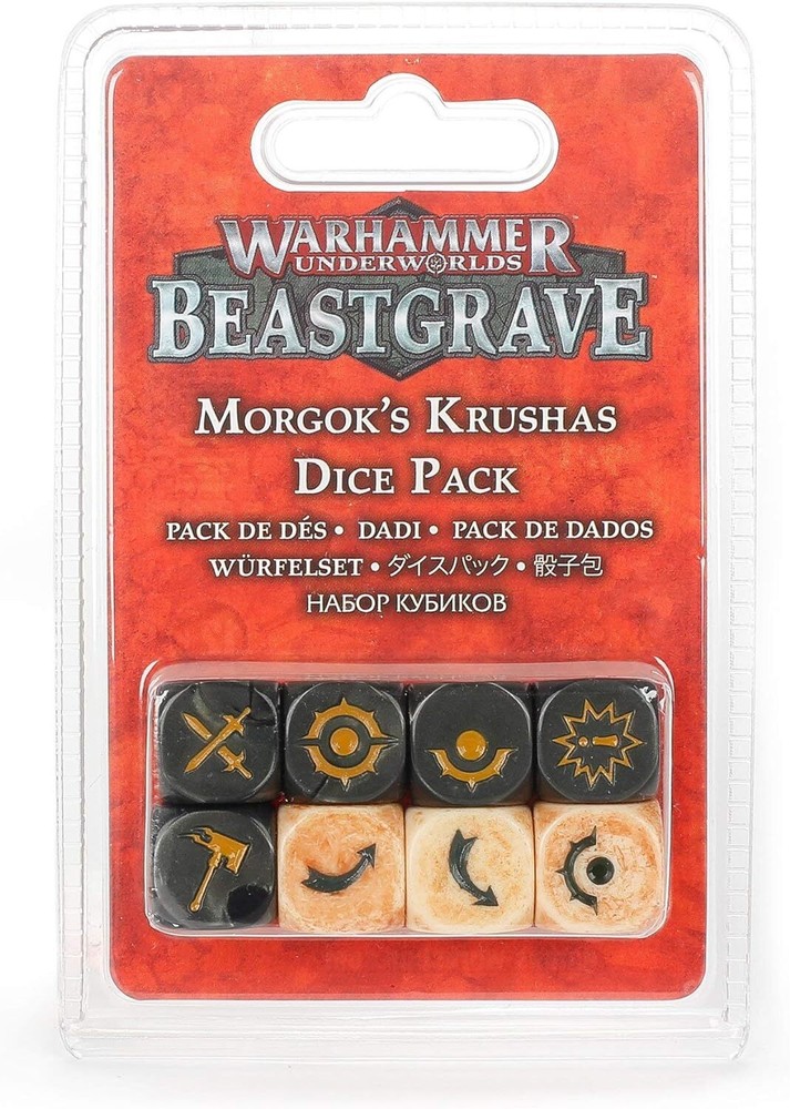 Warhammer Underworlds: Morgoks Krushas Dice Set
