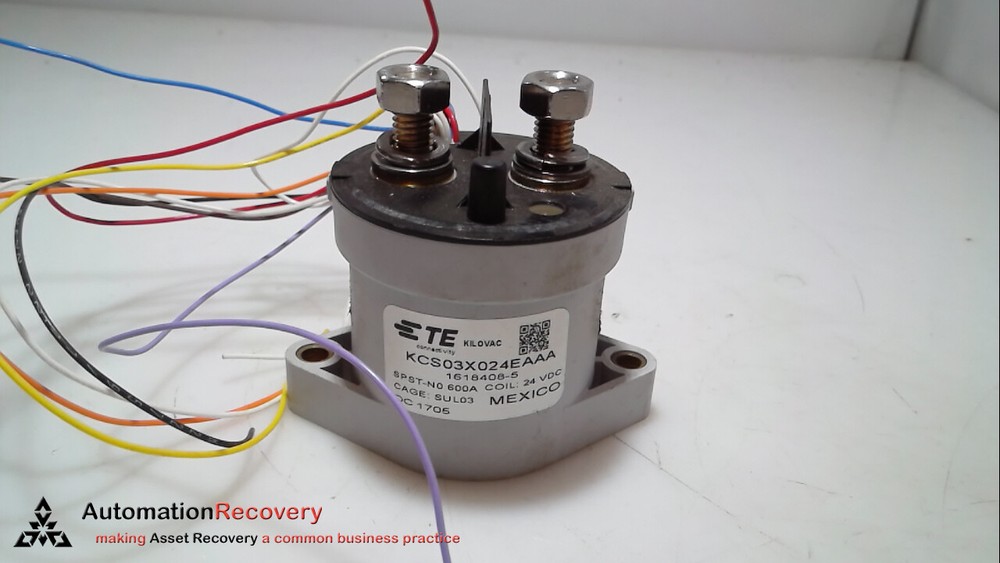 TE CONNECTIVITY KCS03X024EAAA RELAY CONTACTOR, NEW* #283132