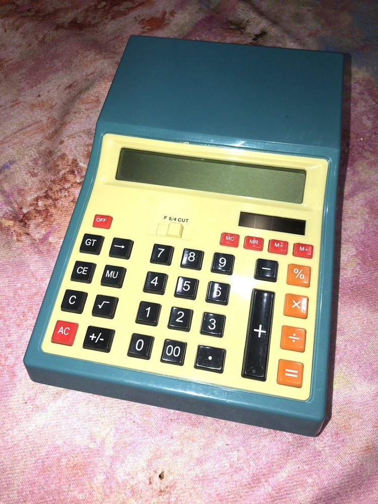 Retro Style Calculator. Very Cool!