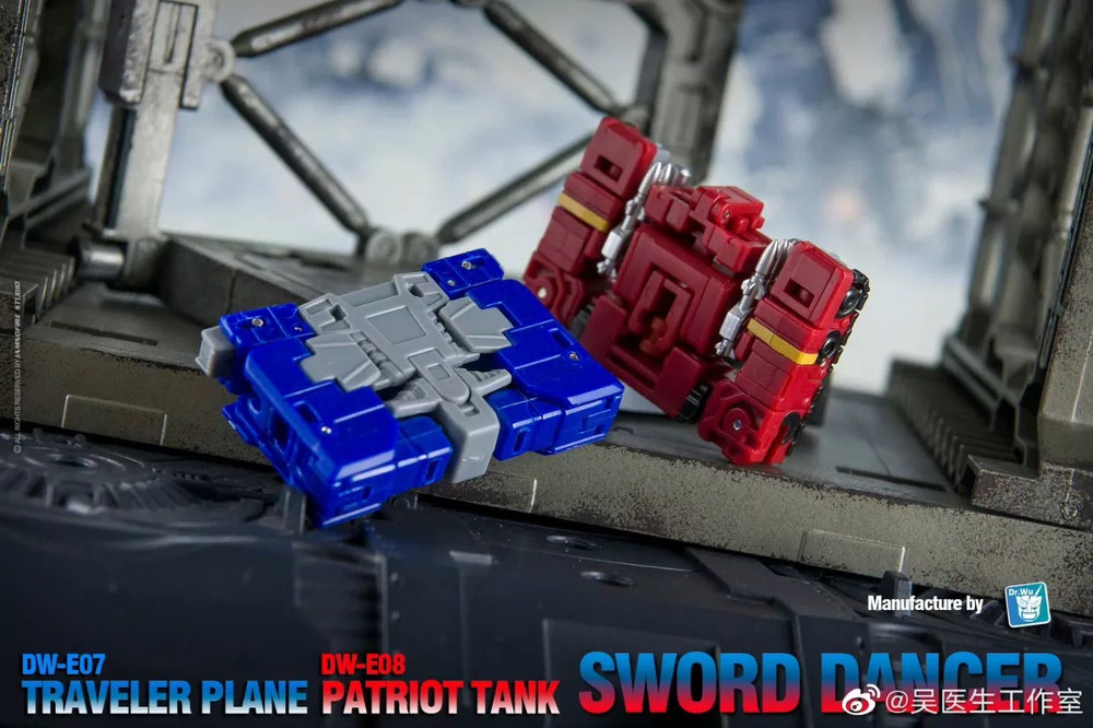 DR.WU DW-E07& E08 Toy Colour Ver. Sword Dancer,in stock