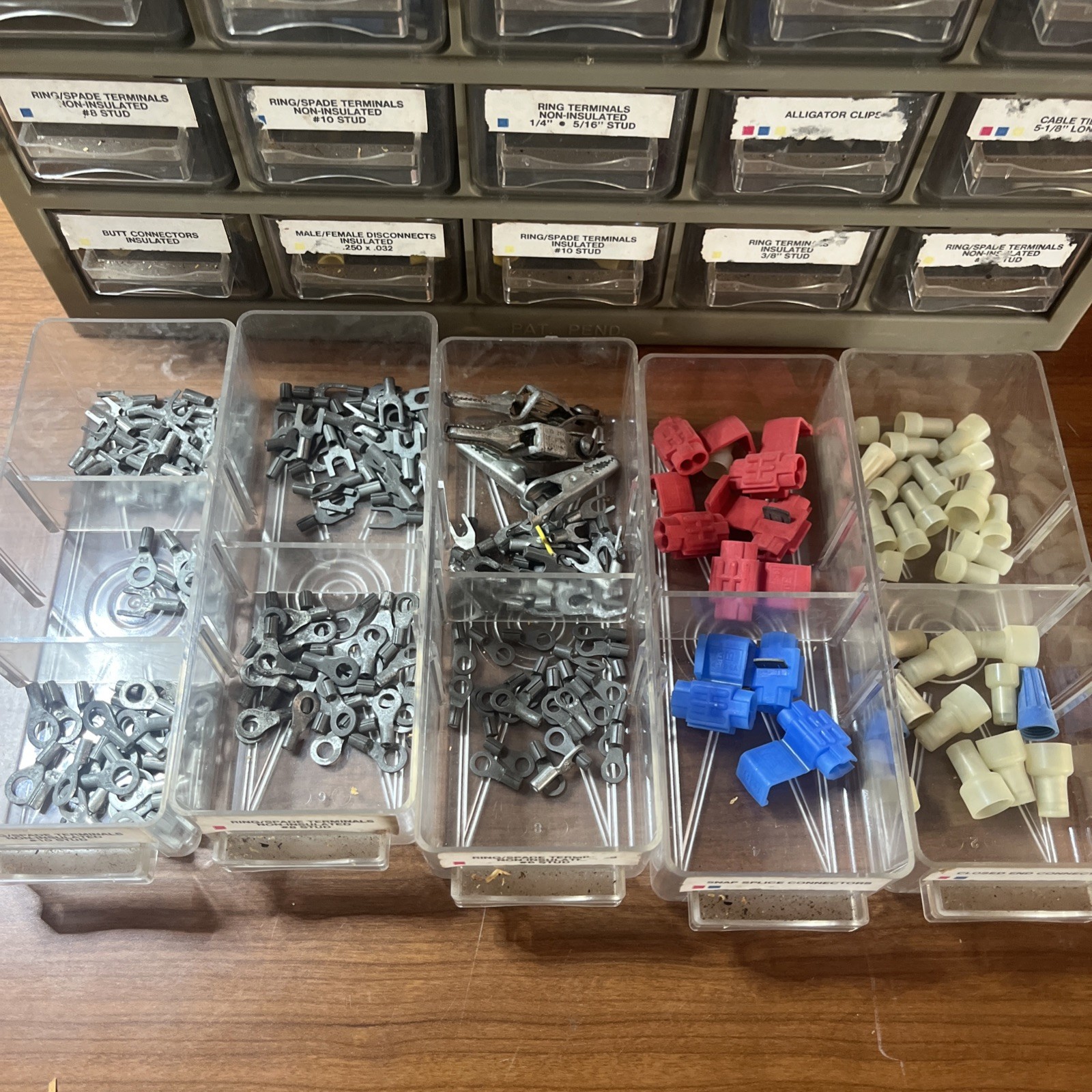 Vintage 1978 D.R.I. Industries Eden Prairie MN Electronics Parts Bin Lot Orignal