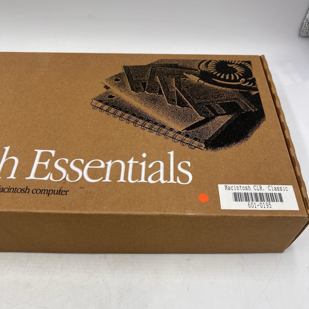 Vintage* BOX ONLY* 1992 Macintosh Essentials From Apple Computers