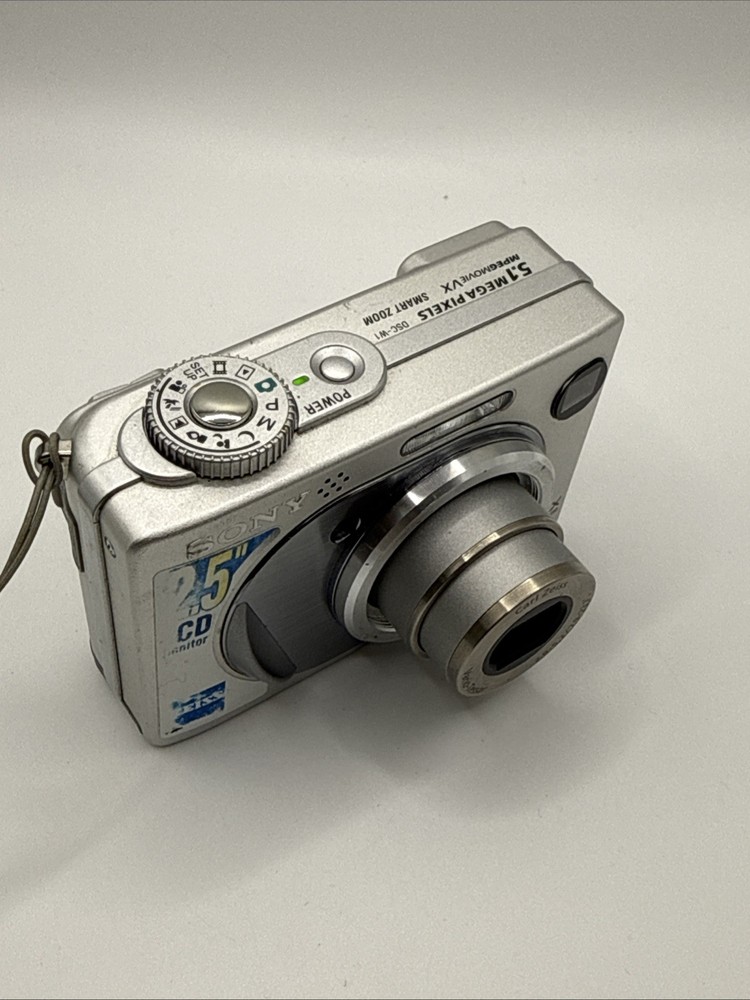 Sony Cyber-shot DSC-W1, CCD, Compact camera + 128MB MS *Please Read*