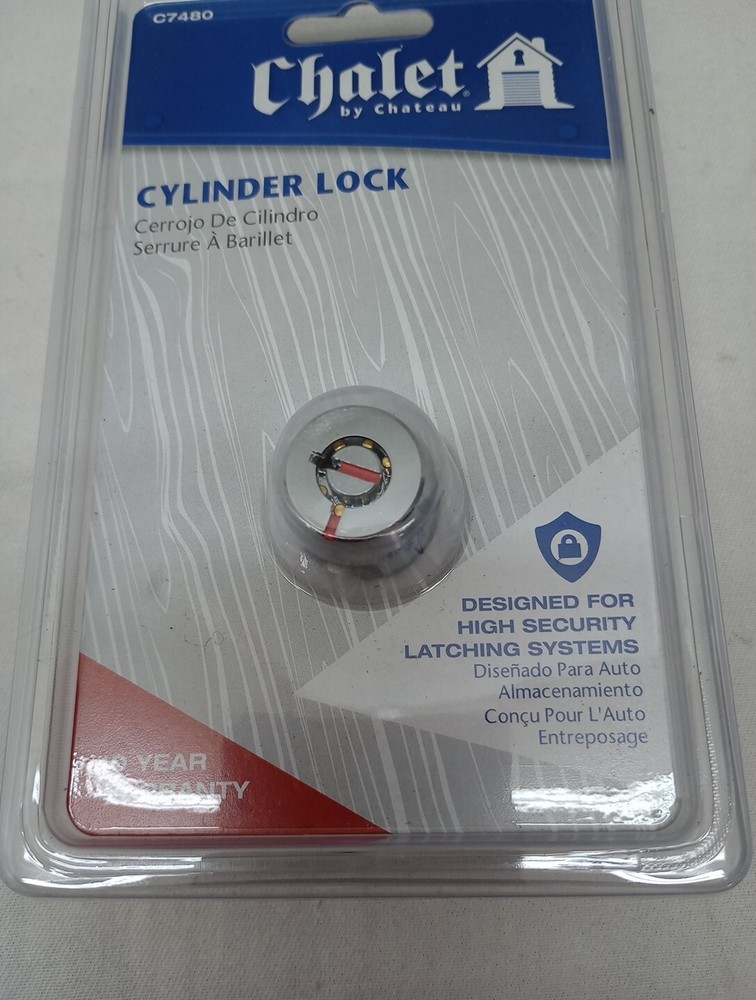 Chalet Cylinder Lock - NEW - Designed For High Security Latching Systems