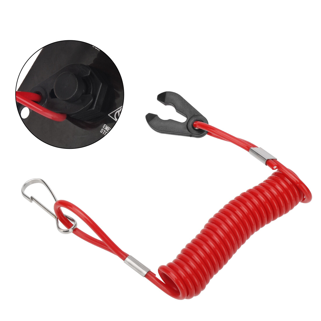 NEW Outboard Single Engine Key Switch Assembly Panel For Yamaha 704-82570-12-00