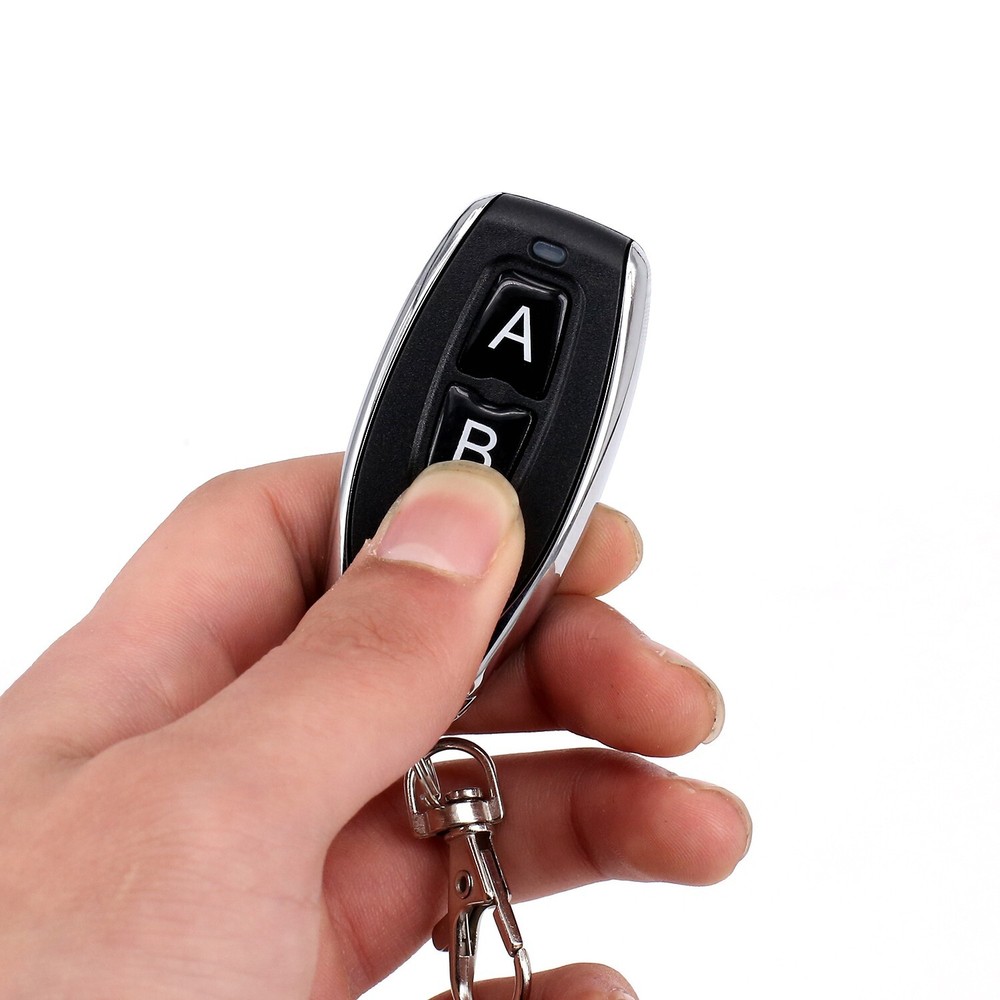 2 Channel Garage Door Remote Control Switch Relay Wireless Transmitter+Receiver