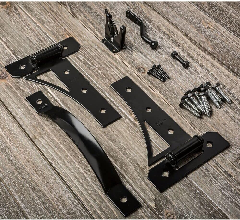 Transitional Gate Kit N109-314 with Gate Latch, Gate Hinges, and Gate Pull