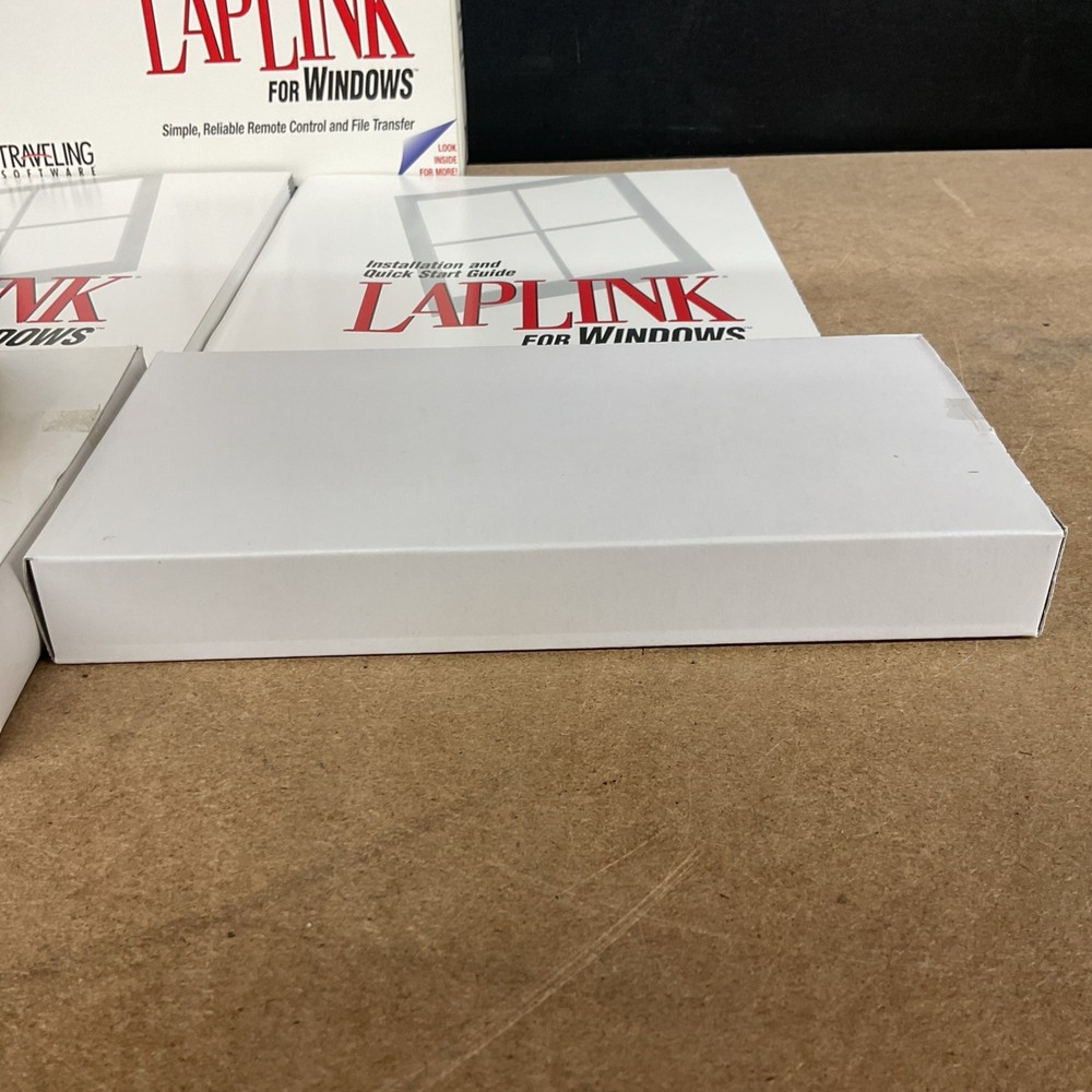 Traveling Software Laplink Version 6.0 For Windows 95 3.1 Vintage Computing